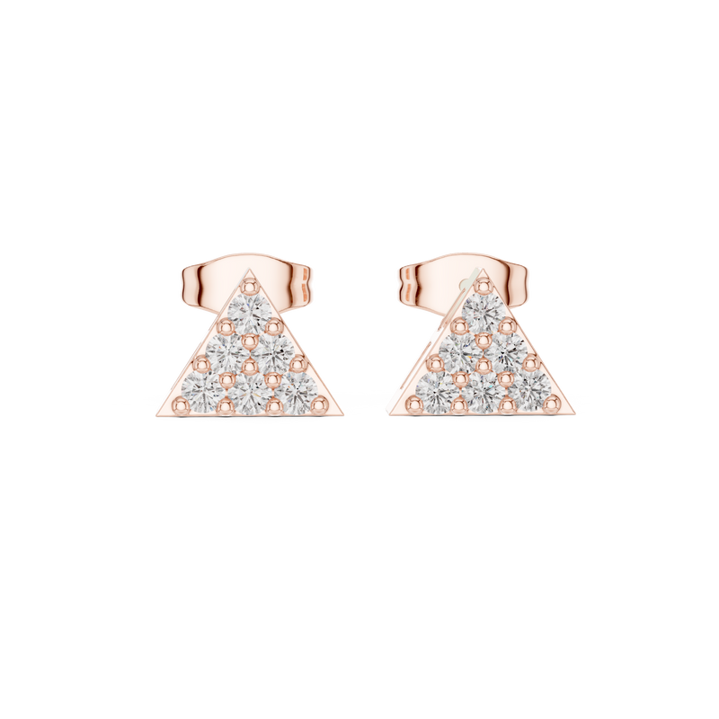 Earring 9#10041E - Rose Gold - Image