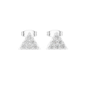 Earring 9#10041E - White Gold - Image
