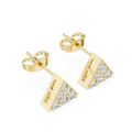 Earring 9#10041E - Yellow Gold - Image