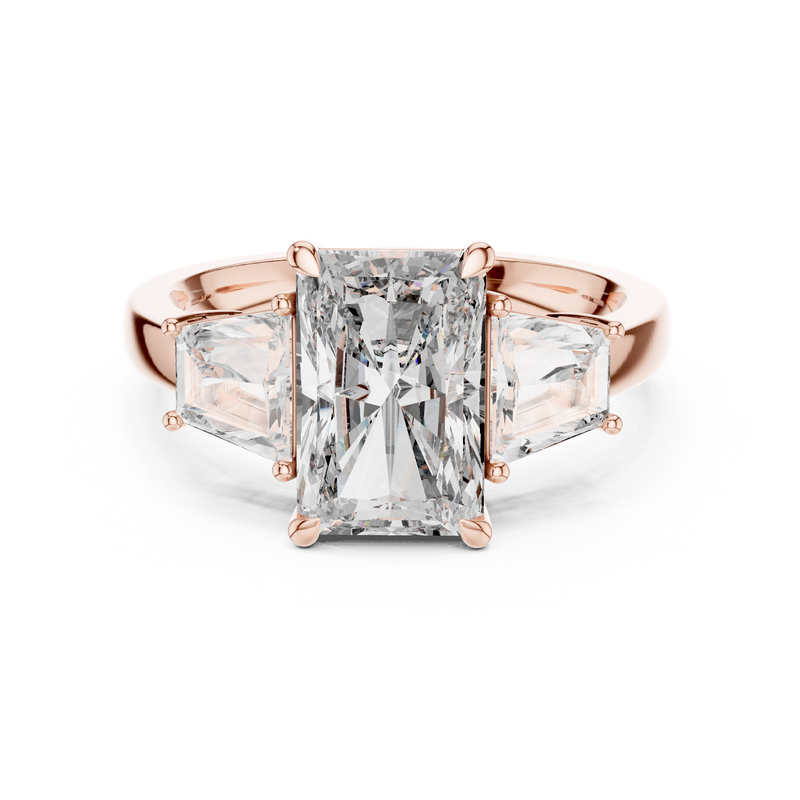 Ladies Ring 9#10041L_SS15 - Rose Gold - Image