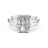 Ladies Ring 9#10041L_SS15 - White Gold - Image