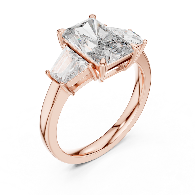 Ladies Ring 9#10041L_SS15 - Rose Gold - Image