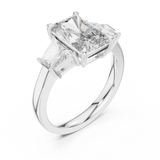 Ladies Ring 9#10041L_SS15 - White Gold - Image