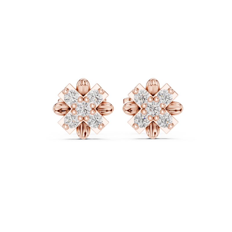 Earring 9#10042E - Rose Gold - Image