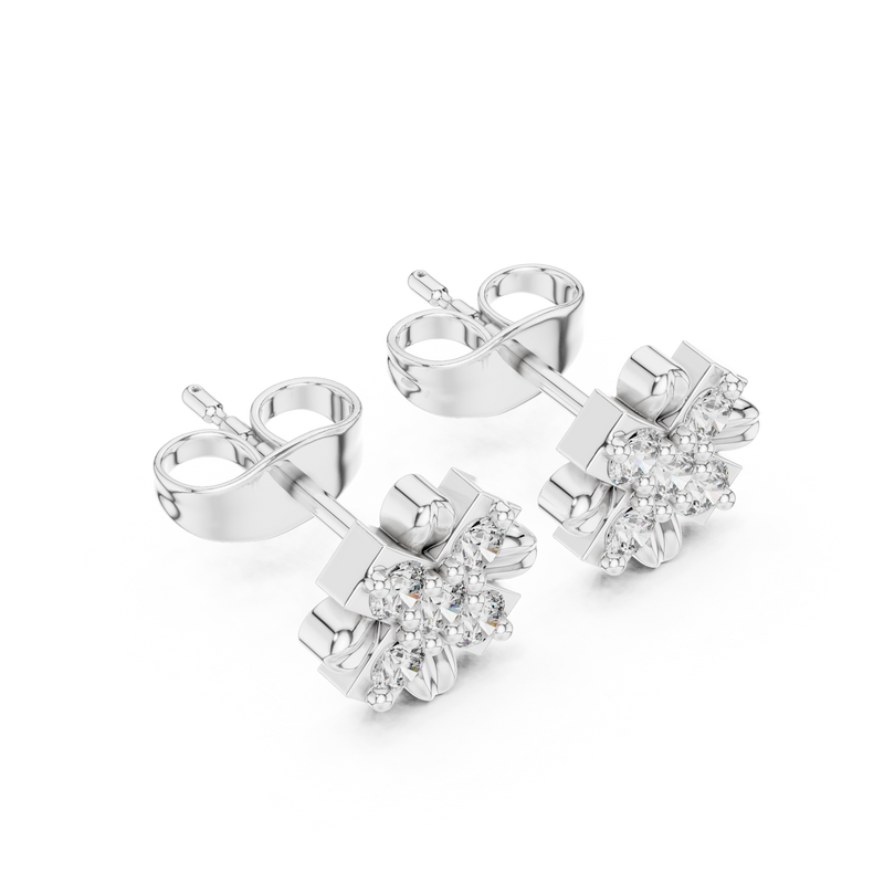 Earring 9#10042E - White Gold - Image