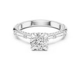 Ladies Ring 9#10042L - White Gold - Image