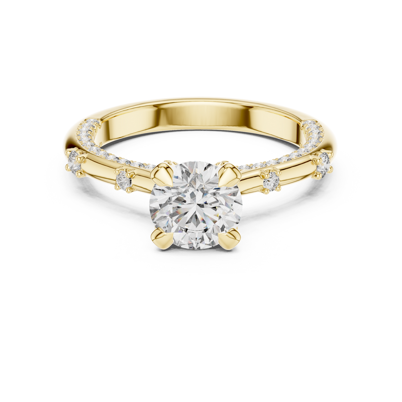 Ladies Ring 9#10042L - Yellow Gold - Image