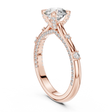 Ladies Ring 9#10042L - Rose Gold - Image