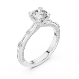 Ladies Ring 9#10042L - White Gold - Image