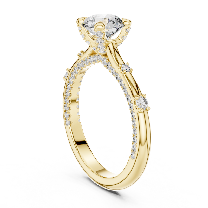 Ladies Ring 9#10042L - Yellow Gold - Image
