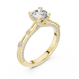 Ladies Ring 9#10042L - Yellow Gold - Image