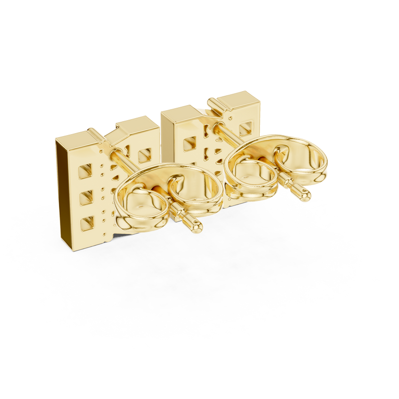 Earring 9#10043E - Yellow Gold - Image