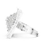 Ladies Ring 9#10043L - White Gold - Image