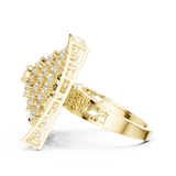 Ladies Ring 9#10043L - Yellow Gold - Image