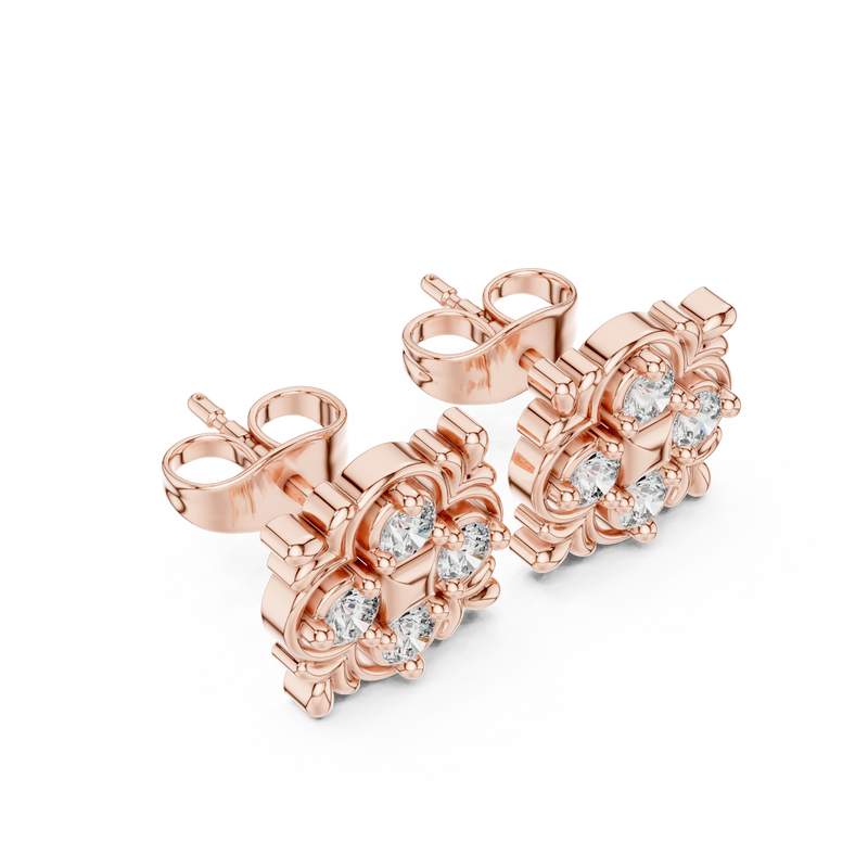 Earring 9#10044E - Rose Gold - Image