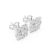 Earring 9#10044E - White Gold - Image