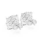 Earring 9#10044E - White Gold - Image