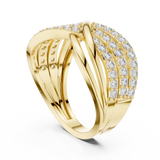 Ladies Ring 9#10044L@7 - Yellow Gold - Image