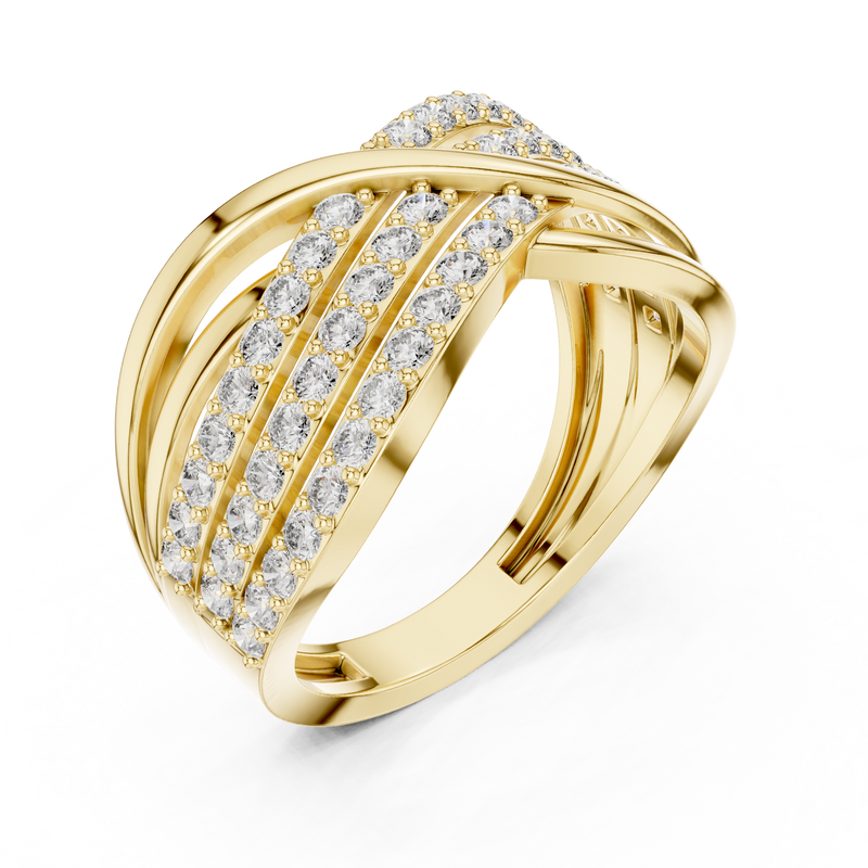 Ladies Ring 9#10044L@7 - Yellow Gold - Image