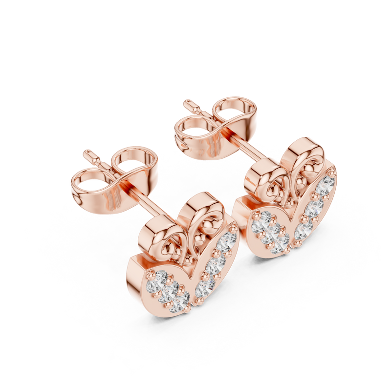 Earring 9#10045E - Rose Gold - Image