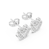 Earring 9#10045E - White Gold - Image