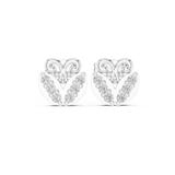 Earring 9#10045E - White Gold - Image
