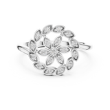 Ladies Ring 9#10045L@7 - White Gold - Image