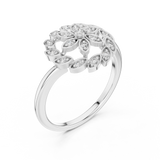 Ladies Ring 9#10045L@7 - White Gold - Image
