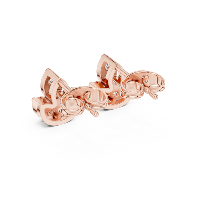 Earring 9#10046E@7 - Rose Gold - Image