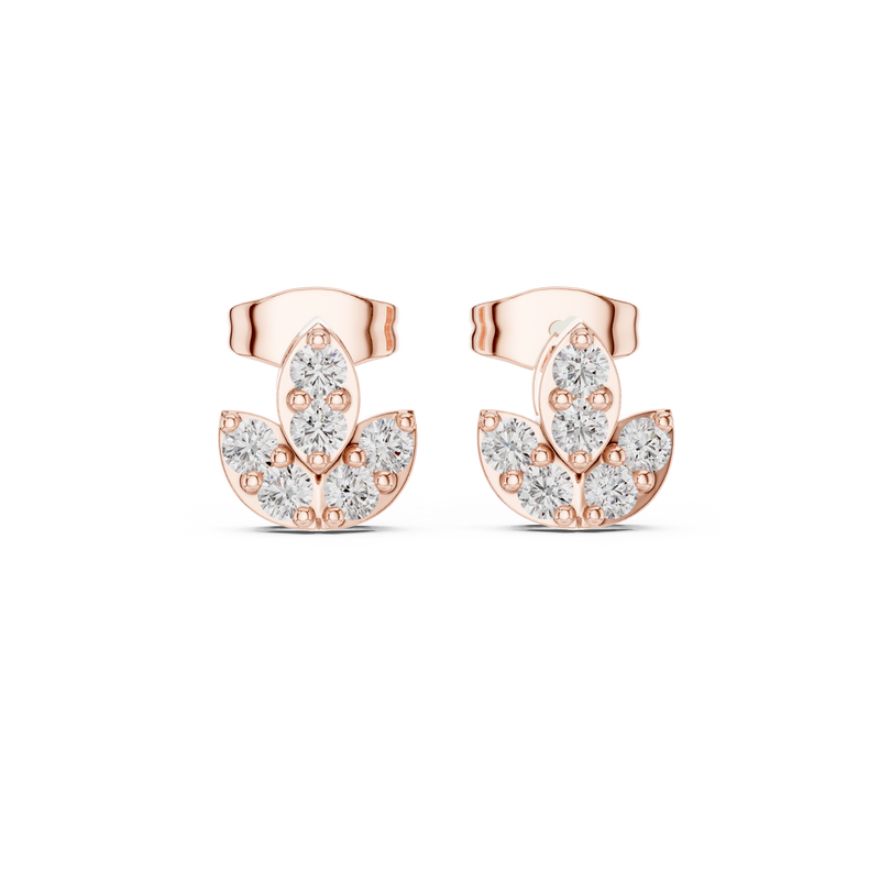 Earring 9#10046E@7 - Rose Gold - Image