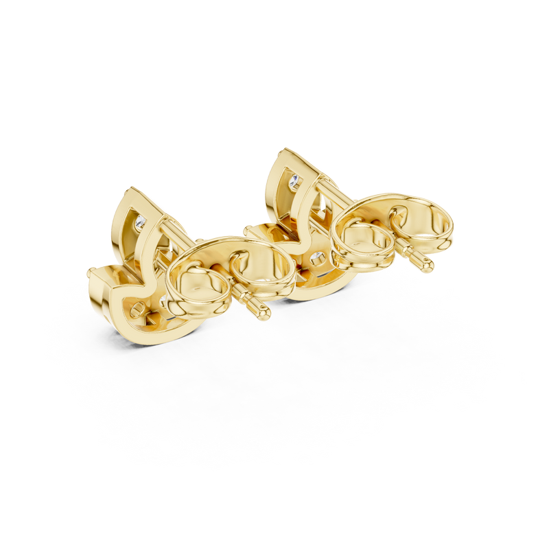 Earring 9#10046E@7 - Yellow Gold - Image