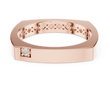 Ladies Ring 9#10046L@7 - Rose Gold - Image