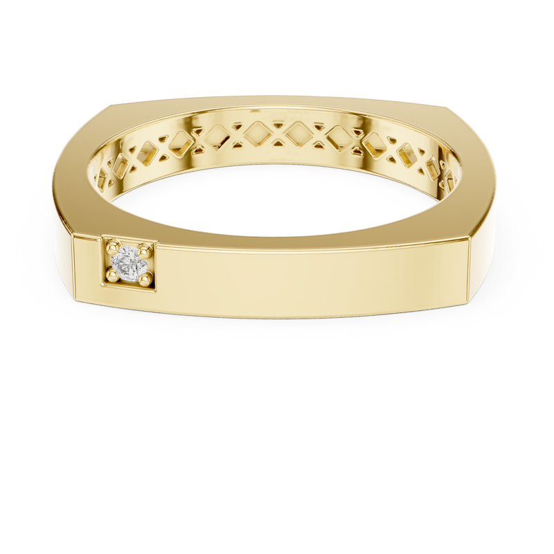 Ladies Ring 9#10046L@7 - Yellow Gold - Image