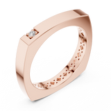 Ladies Ring 9#10046L@7 - Rose Gold - Image