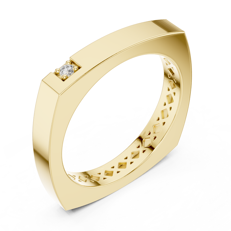 Ladies Ring 9#10046L@7 - Yellow Gold - Image