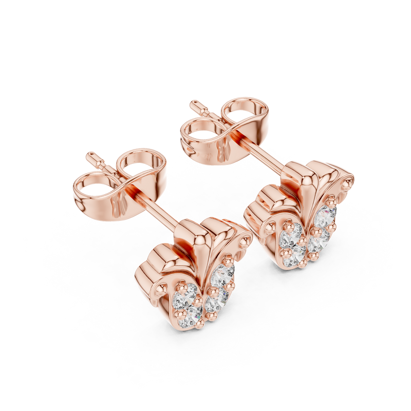 Earring 9#10047E - Rose Gold - Image