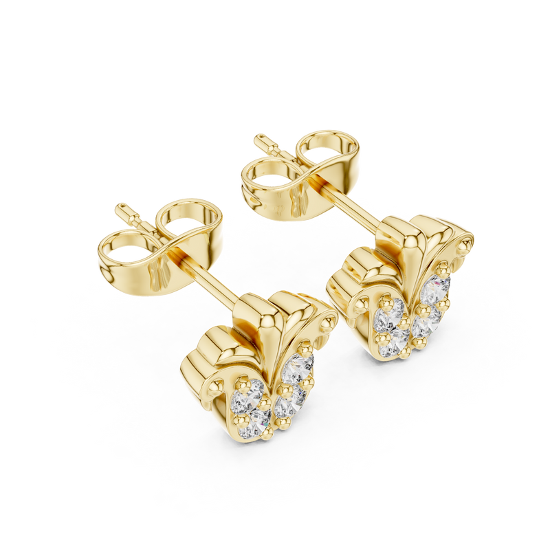 Earring 9#10047E - Yellow Gold - Image
