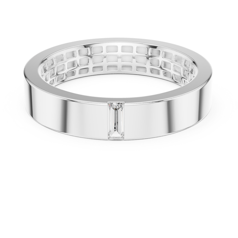 Ladies Ring 9#10047L - White Gold - Image