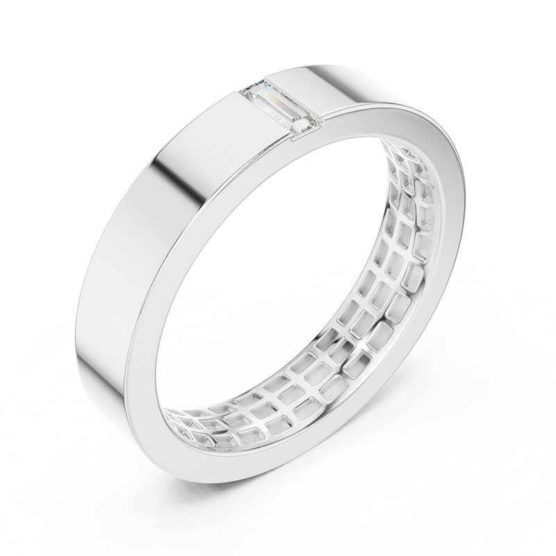 Ladies Ring 9#10047L - White Gold - Image