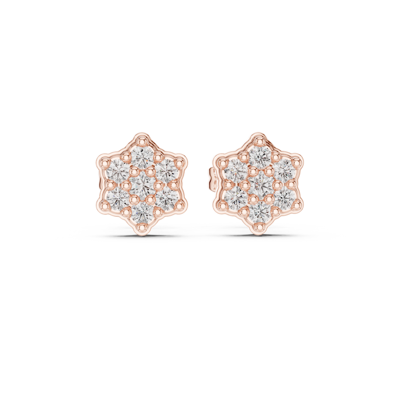 Earring 9#10048E - Rose Gold - Image