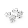 Earring 9#10048E - White Gold - Image