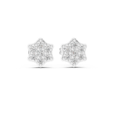Earring 9#10048E - White Gold - Image