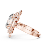 Ladies Ring 9#10048L@7 - Rose Gold - Image