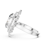 Ladies Ring 9#10048L@7 - White Gold - Image