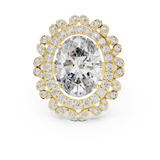 Ladies Ring 9#10048L@7 - Yellow Gold - Image