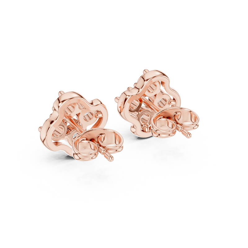 Earring 9#10049E@7 - Rose Gold - Image