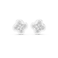 Earring 9#10049E@7 - White Gold - Image