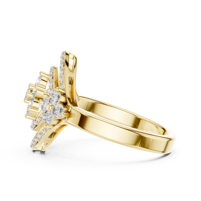 Ladies Ring 9#10049L - Yellow Gold - Image