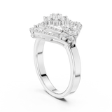 Ladies Ring 9#10049L - White Gold - Image