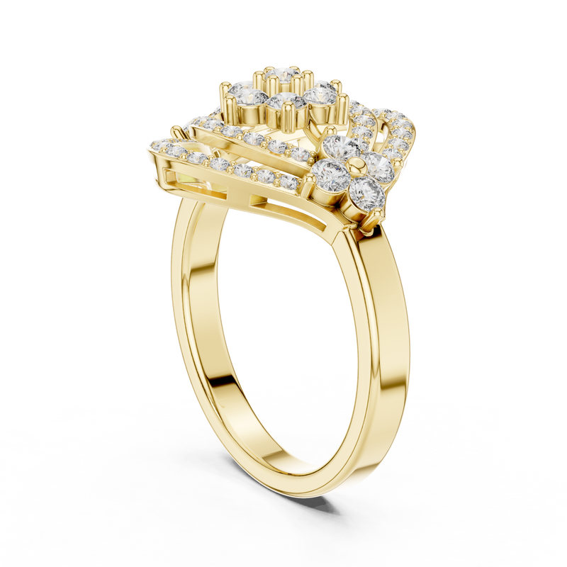 Ladies Ring 9#10049L - Yellow Gold - Image